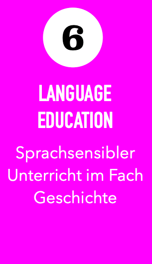 Symbolbild für Projektreihe 6 - Language Education: Sprachsensibler Unterricht im Fach Geschichte